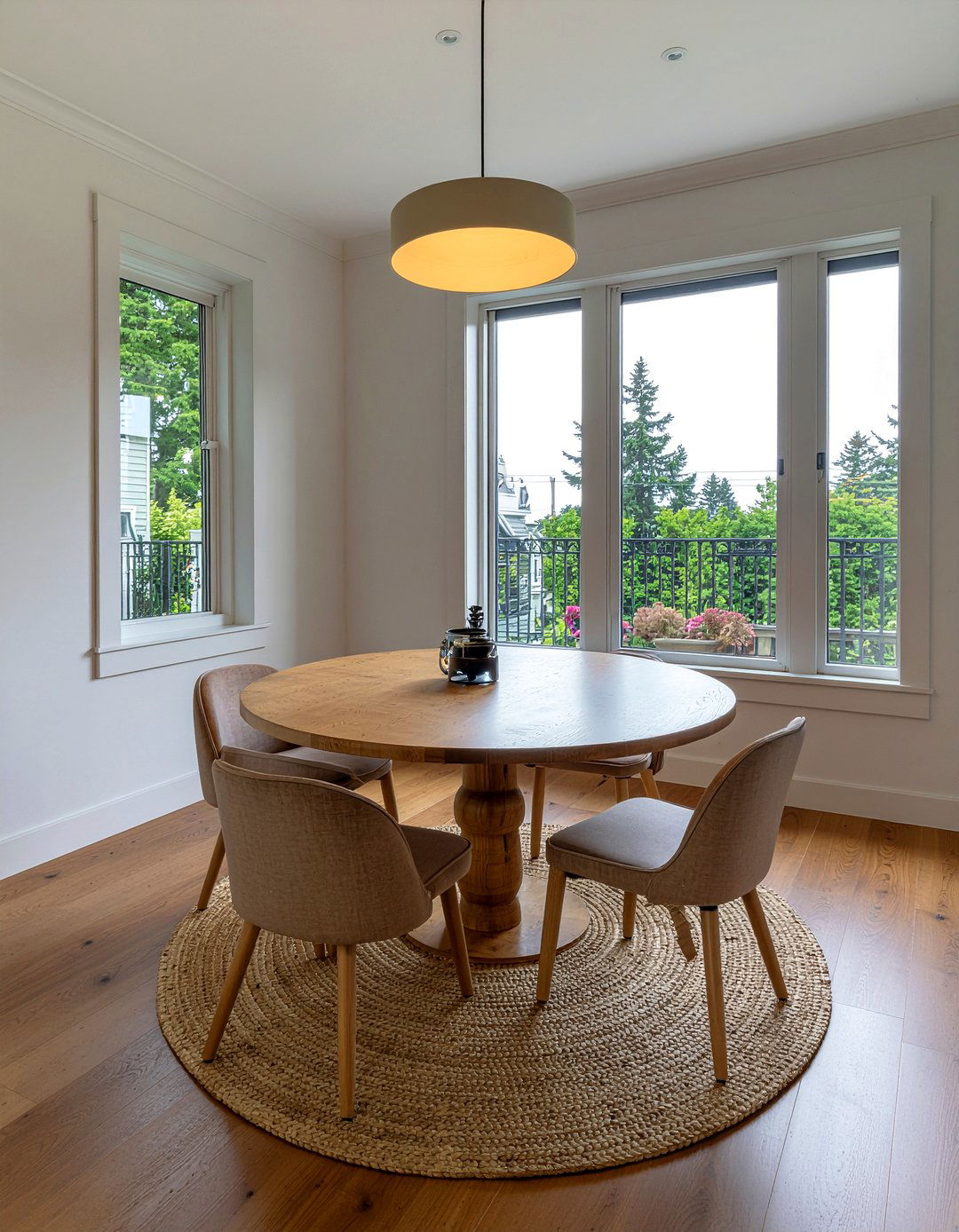 Round dining table - 30 photo-worthy dining room ideas