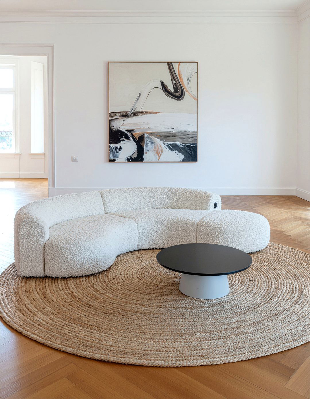 Round loveseat - 30 living room loveseat ideas