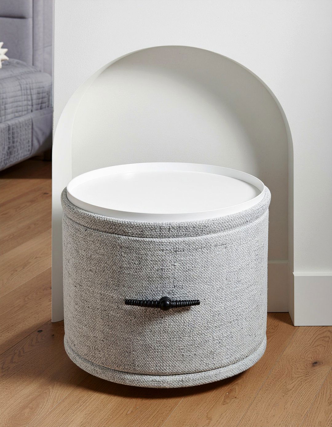 Round nightstand - 30 bedroom modern nightstands