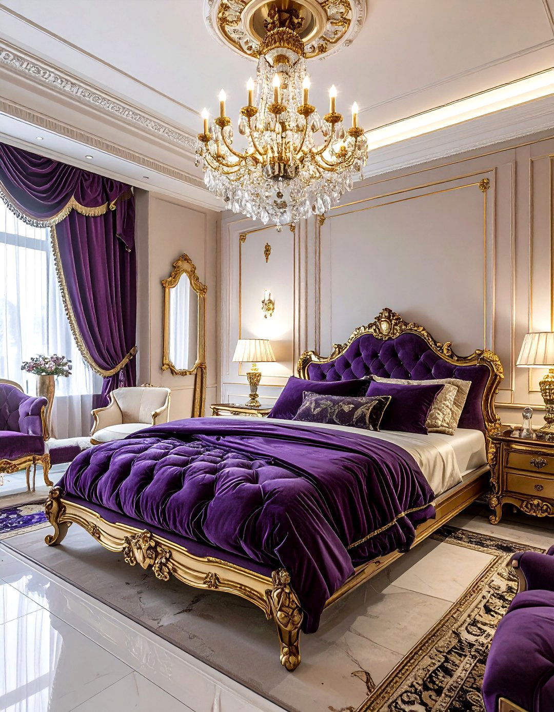 Royal Bedroom - 30 luxury bedroom ideas