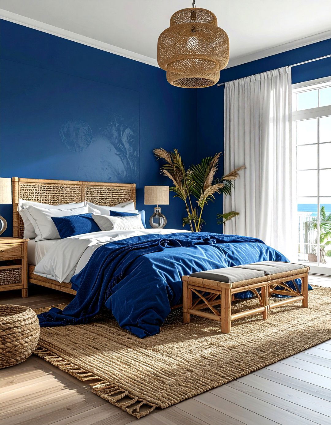 Royal Blue Coastal Bedroom - 30 royal blue bedroom ideas