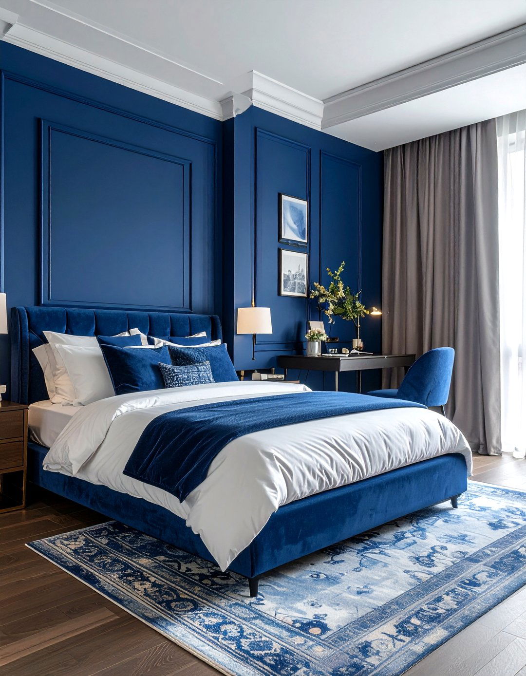 Royal Blue Guest Bedroom - 30 royal blue bedroom ideas