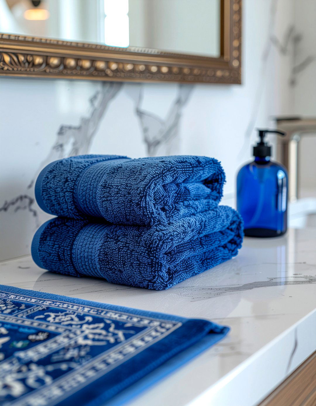 Royal blue bathroom decor - 30 cool blue bathroom ideas