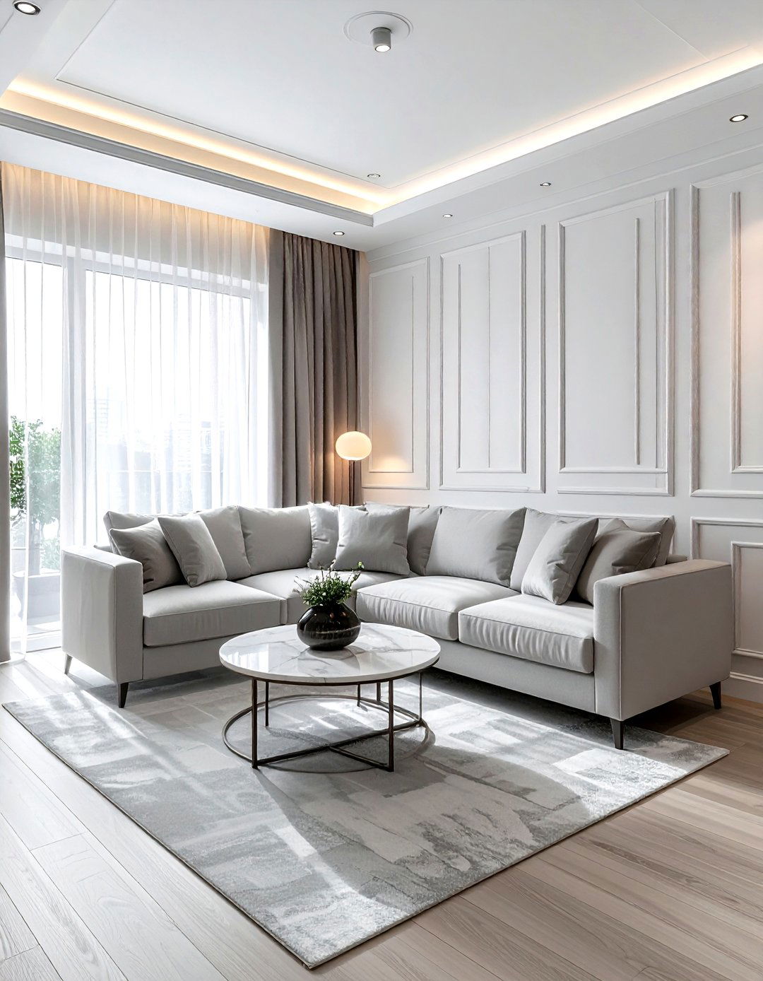 Royal purple wall paint - 30 living room purple walls