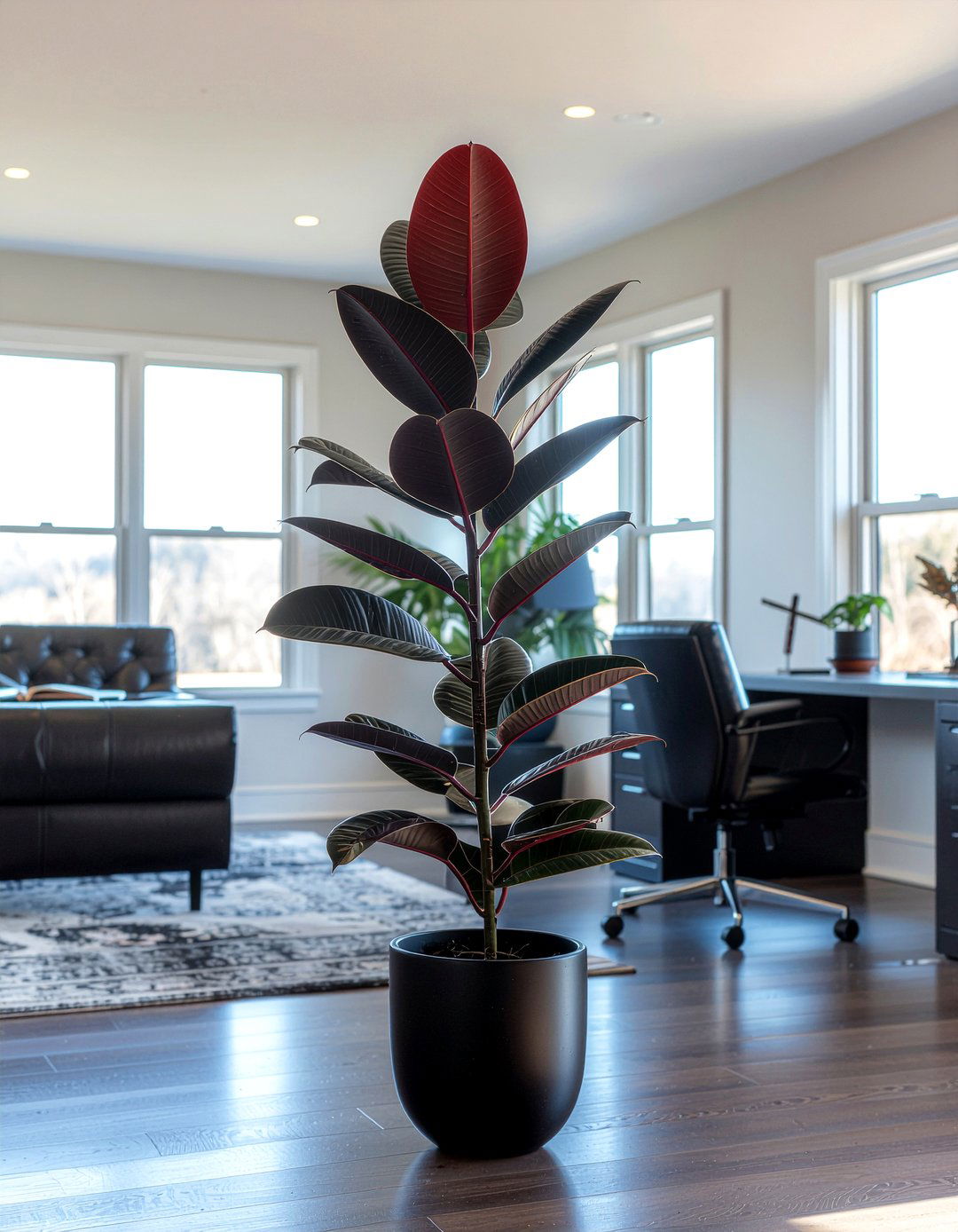 Rubber Tree - 30 large plant ideas