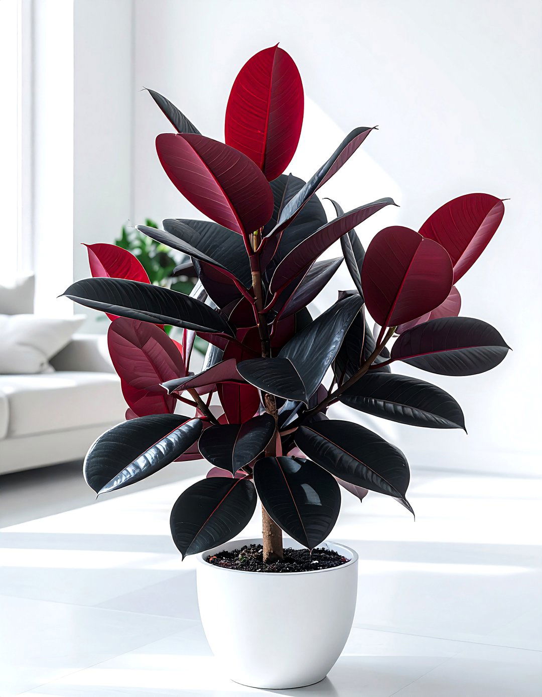 Rubber Tree - 30 living room indoor plants