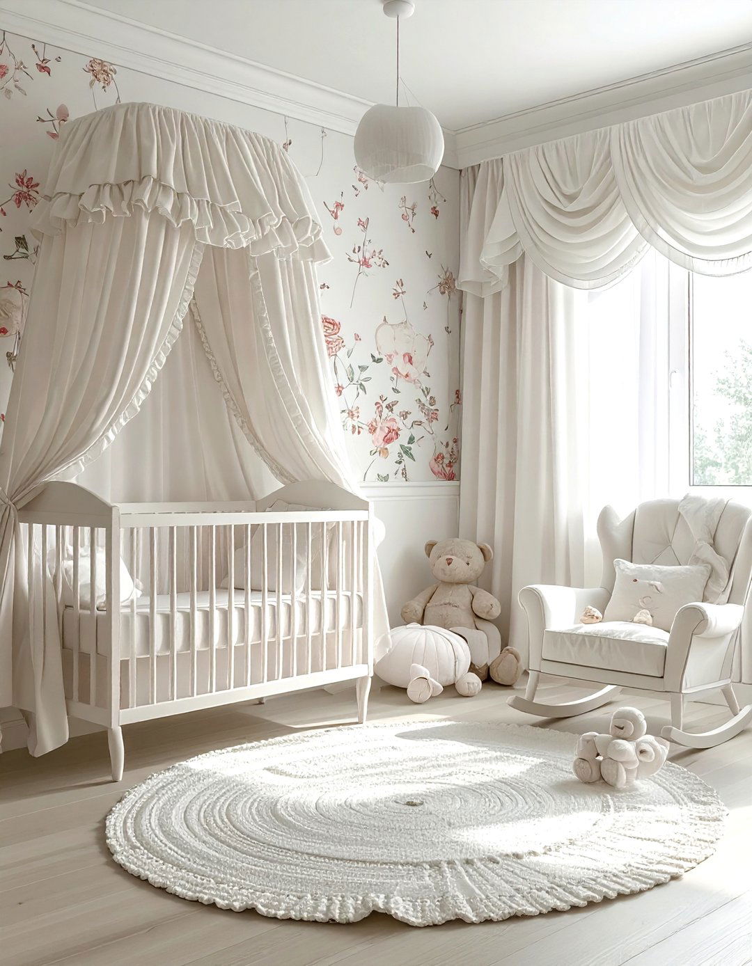 Ruffled linen curtains - 30 linen curtain ideas