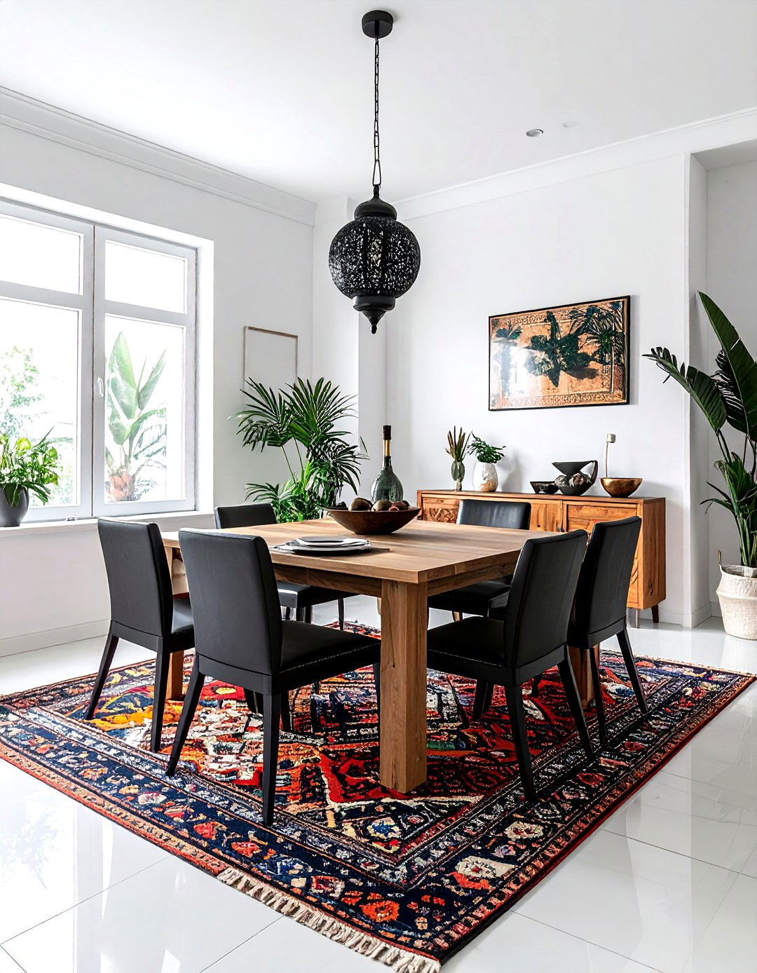 Rug For Dining Room - 30 rectangular dining room ideas
