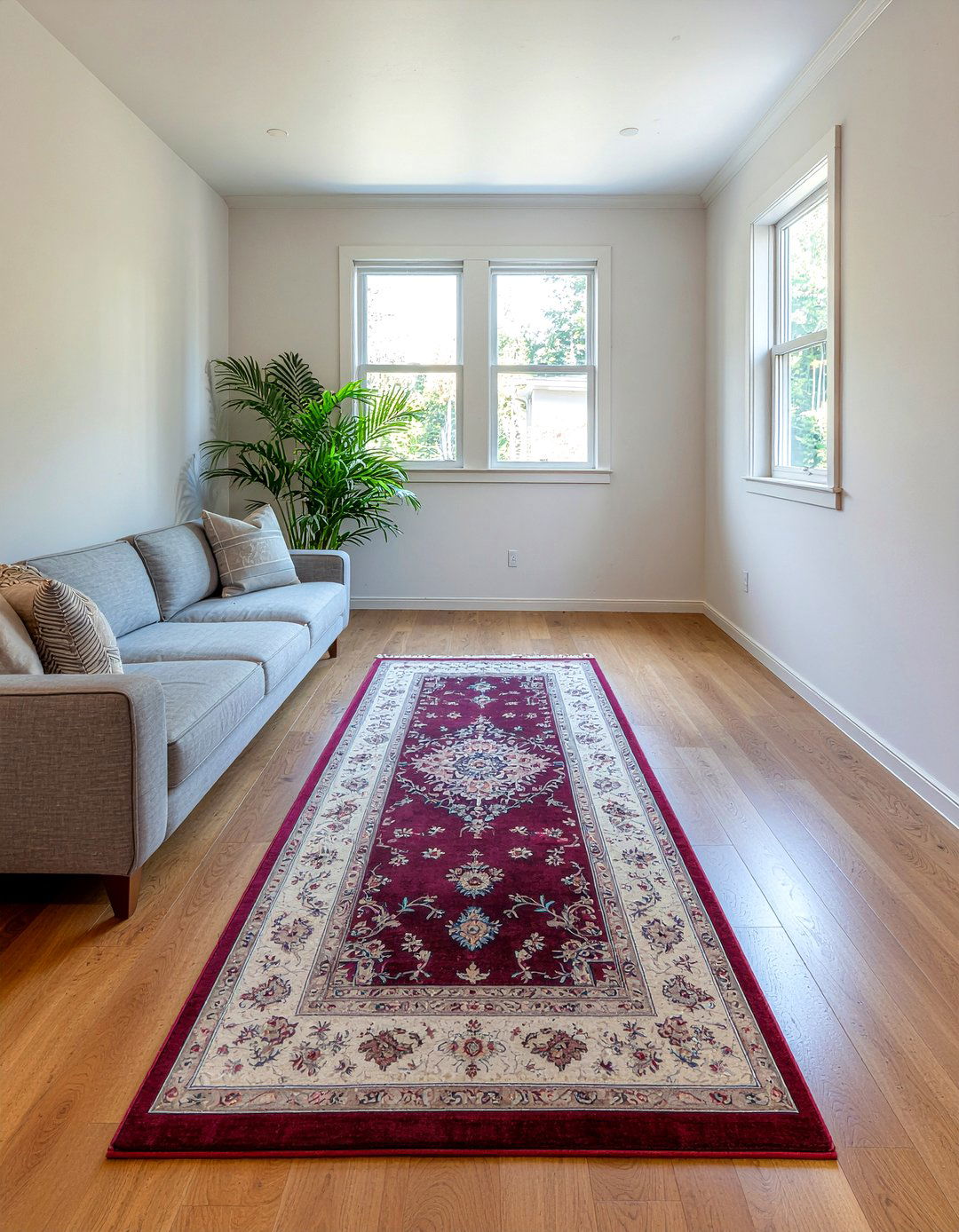Rug Orientation Living Room - 30 living room rug size guide