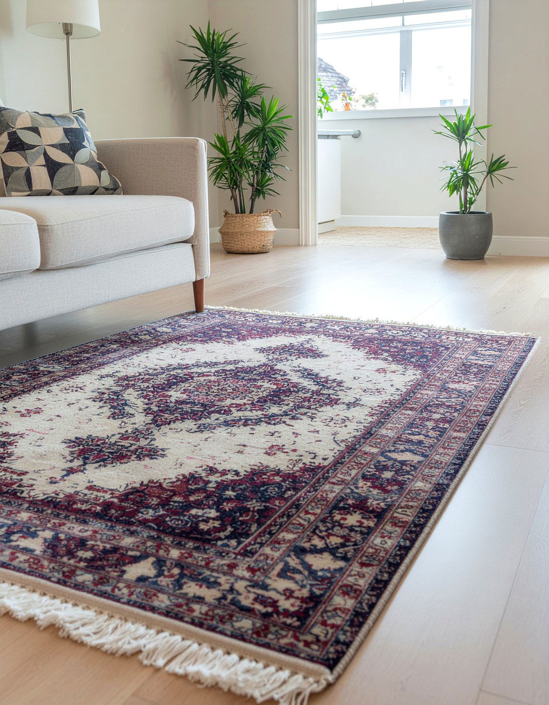 Rug Over Wall To Wall Carpet - 30 living room rug placement ideas