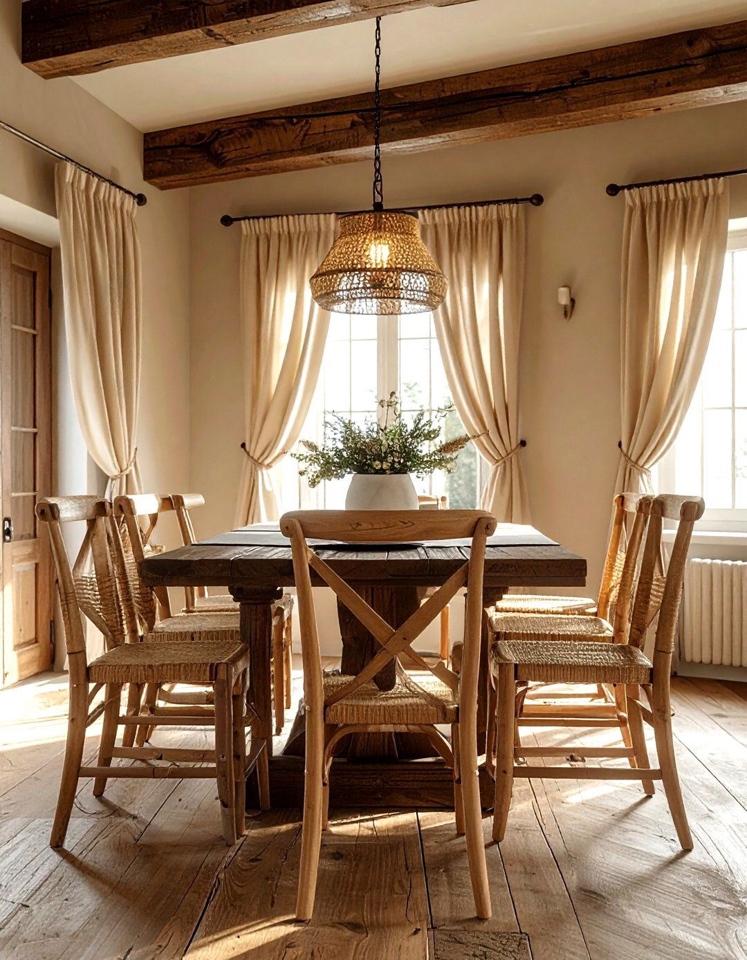 Rush Seat Ladderback - 30 ladderback dining chair ideas