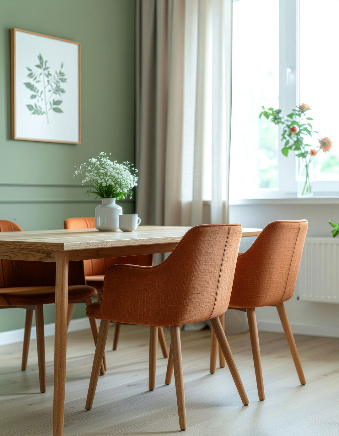 Rust And Sage Green Dining Room - 30 rust dining room ideas