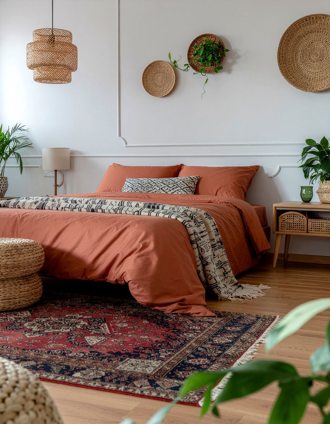 Rust Silk Bedding - 30 bedroom silk bedding ideas