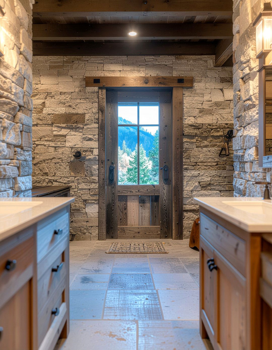 Rustic Bathroom Door - 30 bathroom door ideas