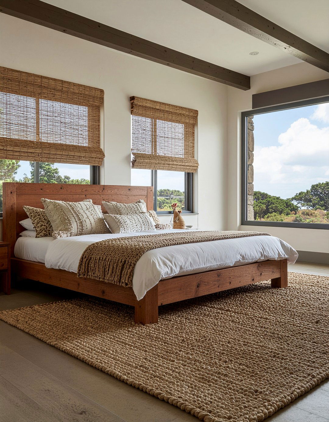 Rustic Bedroom Style - 30 seagrass bedroom ideas