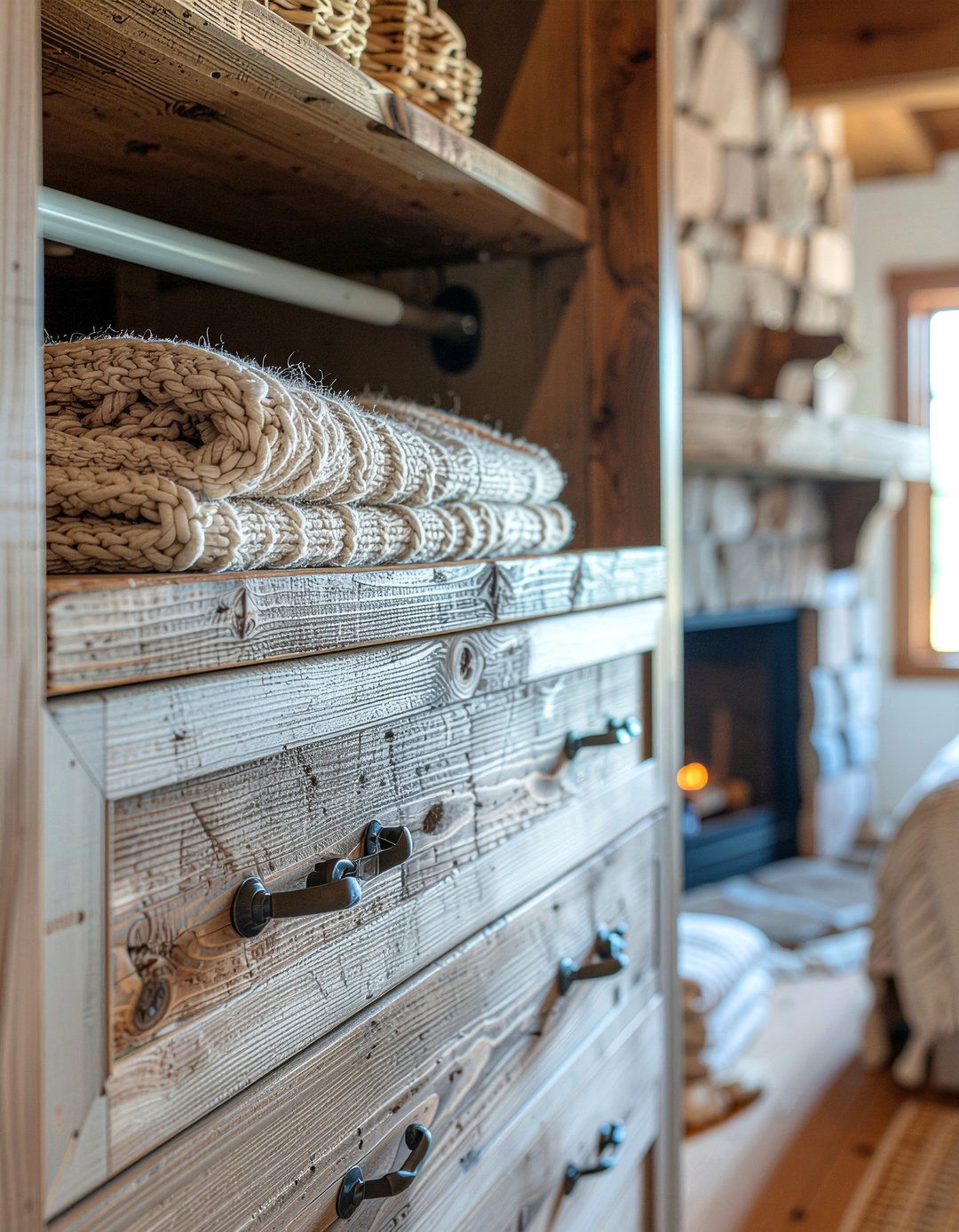 Rustic Built In Wardrobe - 30 bedroom built-in wardrobes