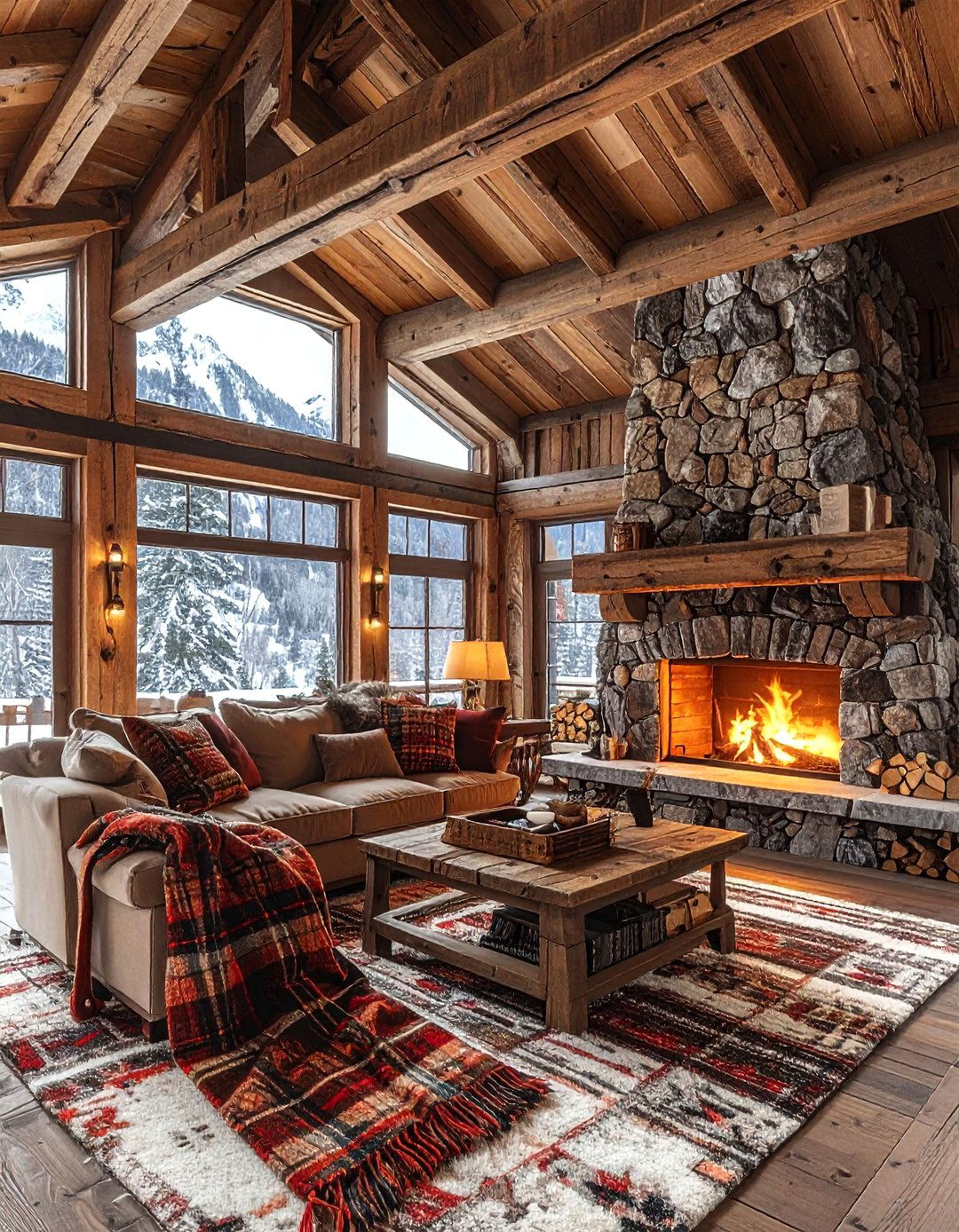 Rustic Cabin Interior - 30 gorgeous home decor ideas