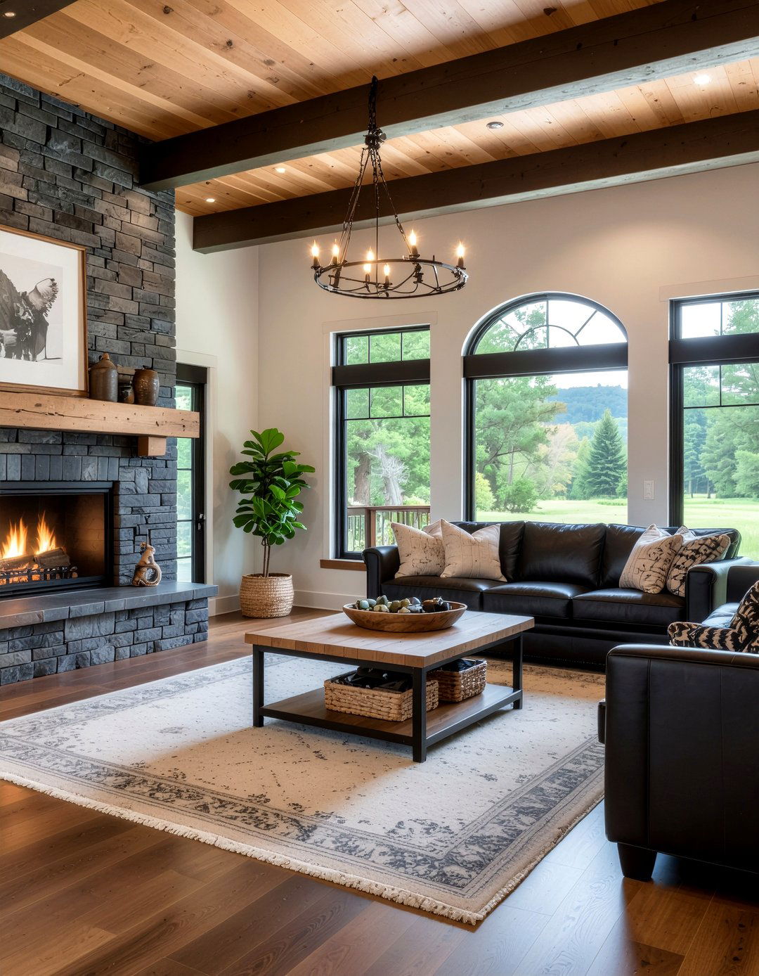 30 Stunning Charcoal Living Room Ideas for a Modern Home