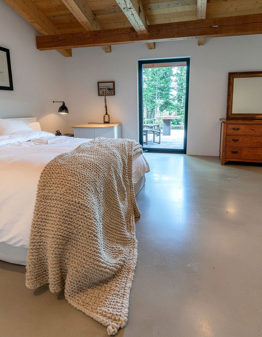 Rustic Concrete Floor - 30 bedroom concrete floors