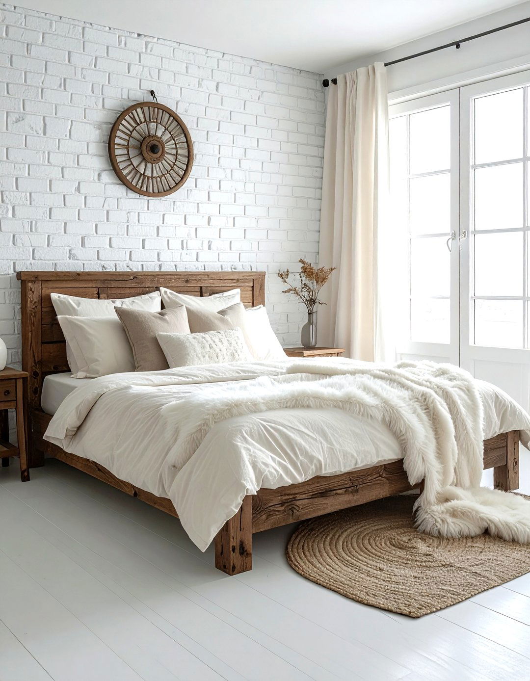Rustic Cream And White Bedroom - 30 cream and white bedroom ideas