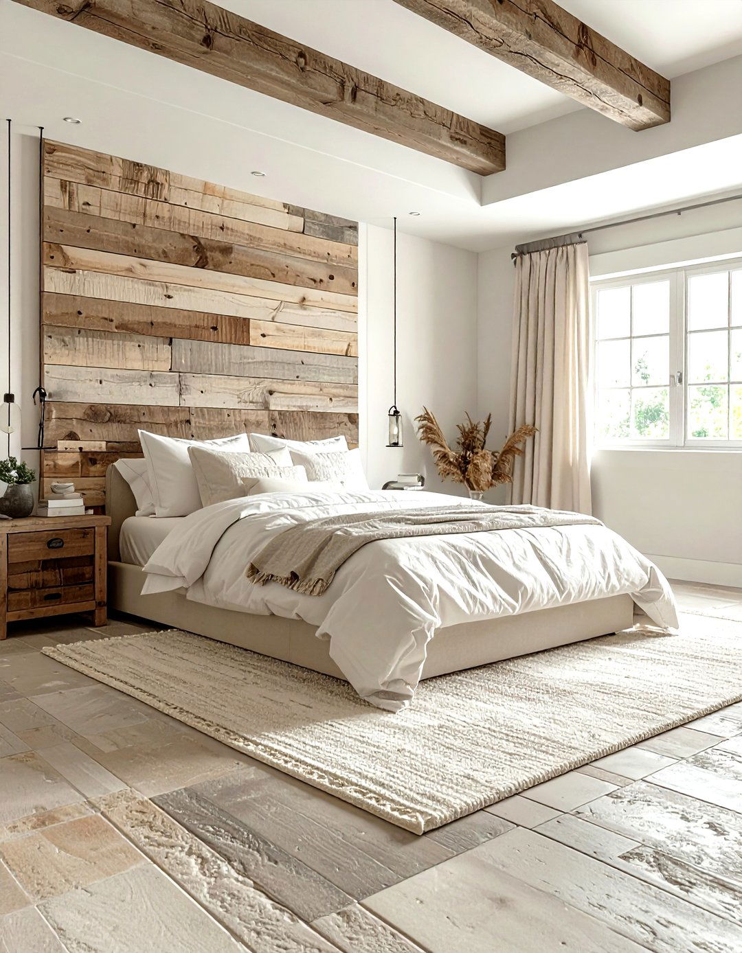 Rustic Cream Bedroom - 30 minimalist cream bedroom ideas