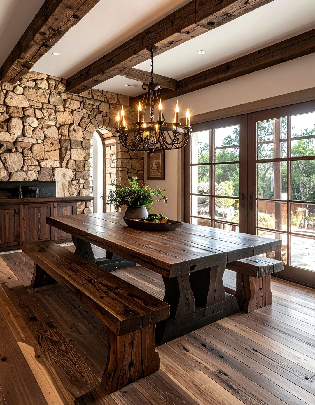 Rustic Dining Room - 30 dining room decor ideas
