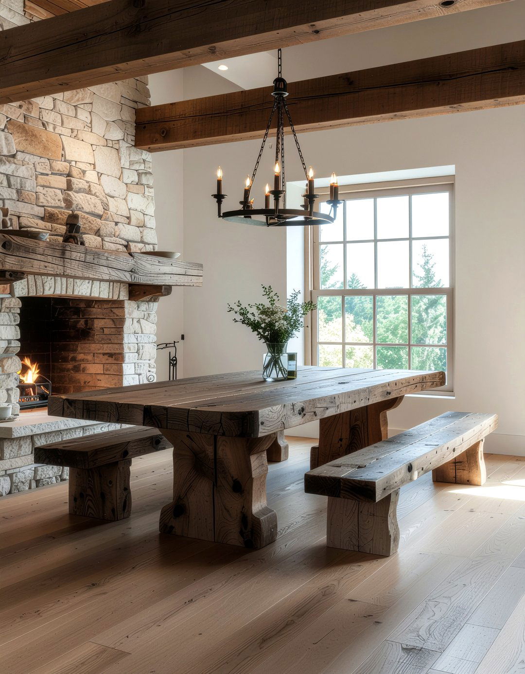 Rustic Dining Room - 30 dining room inspo ideas