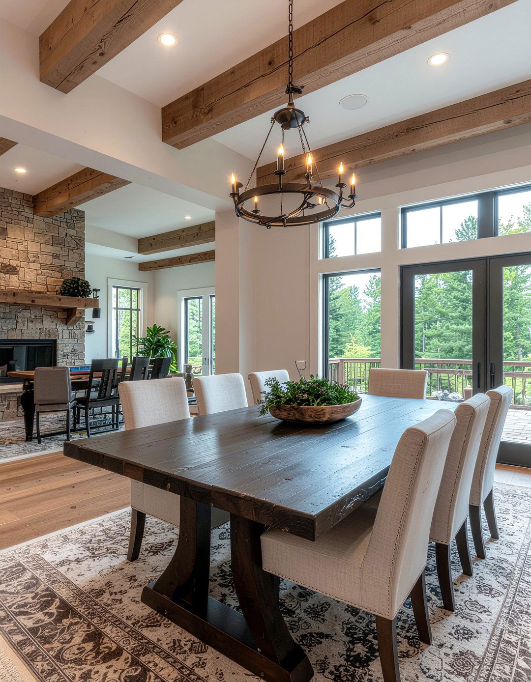 Rustic Dining Room - 30 dining room niche ideas