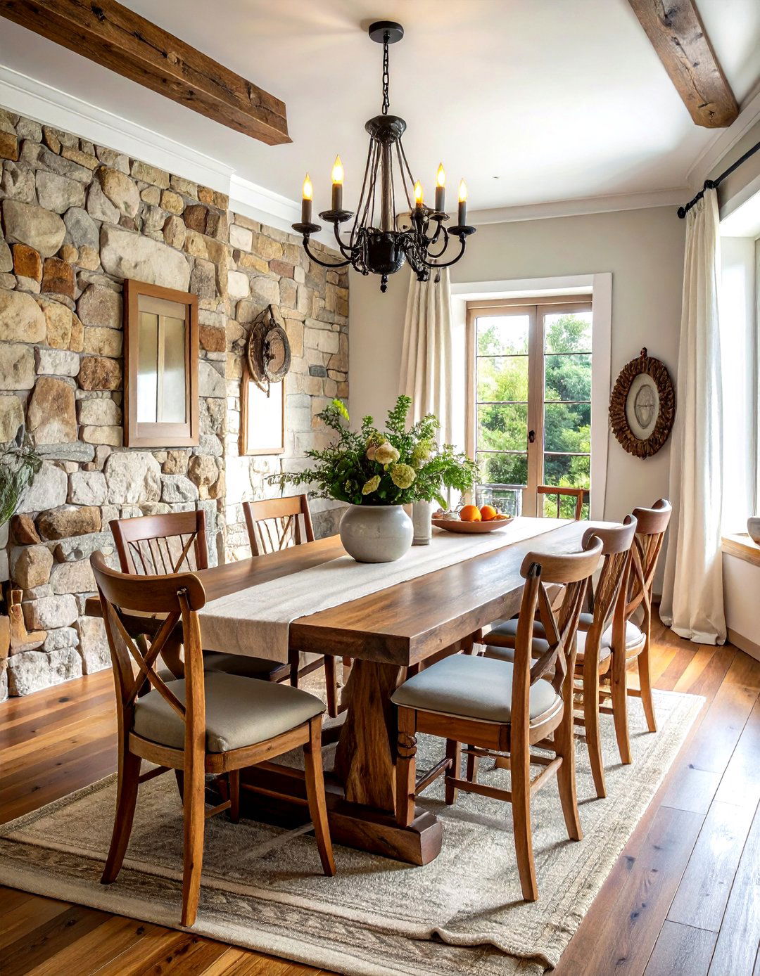 Rustic Dining Room - 30 inviting decor ideas