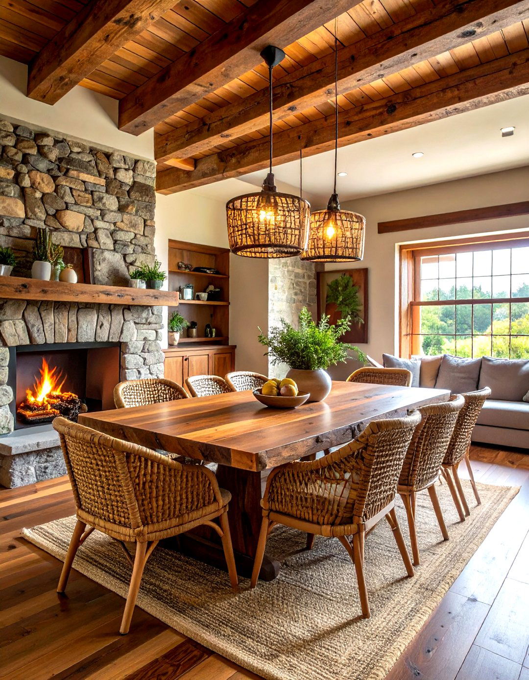Rustic Dining Room - 30 jaw-dropping dining room ideas