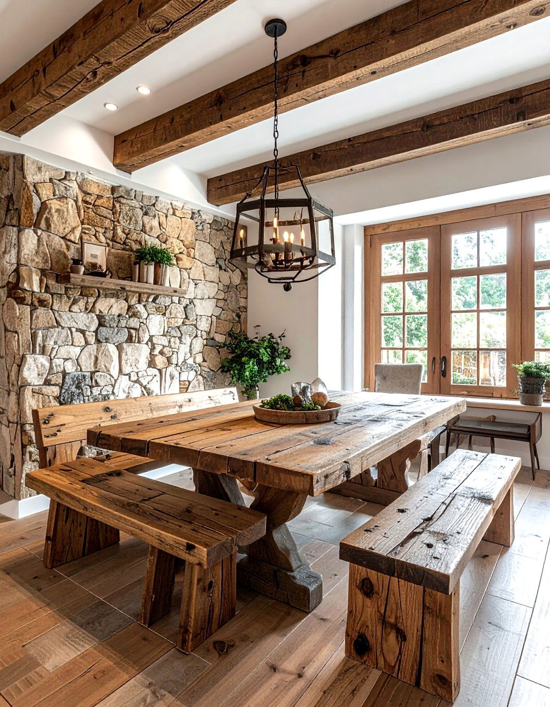 Rustic Dining Room - 30 reinvented dining room ideas