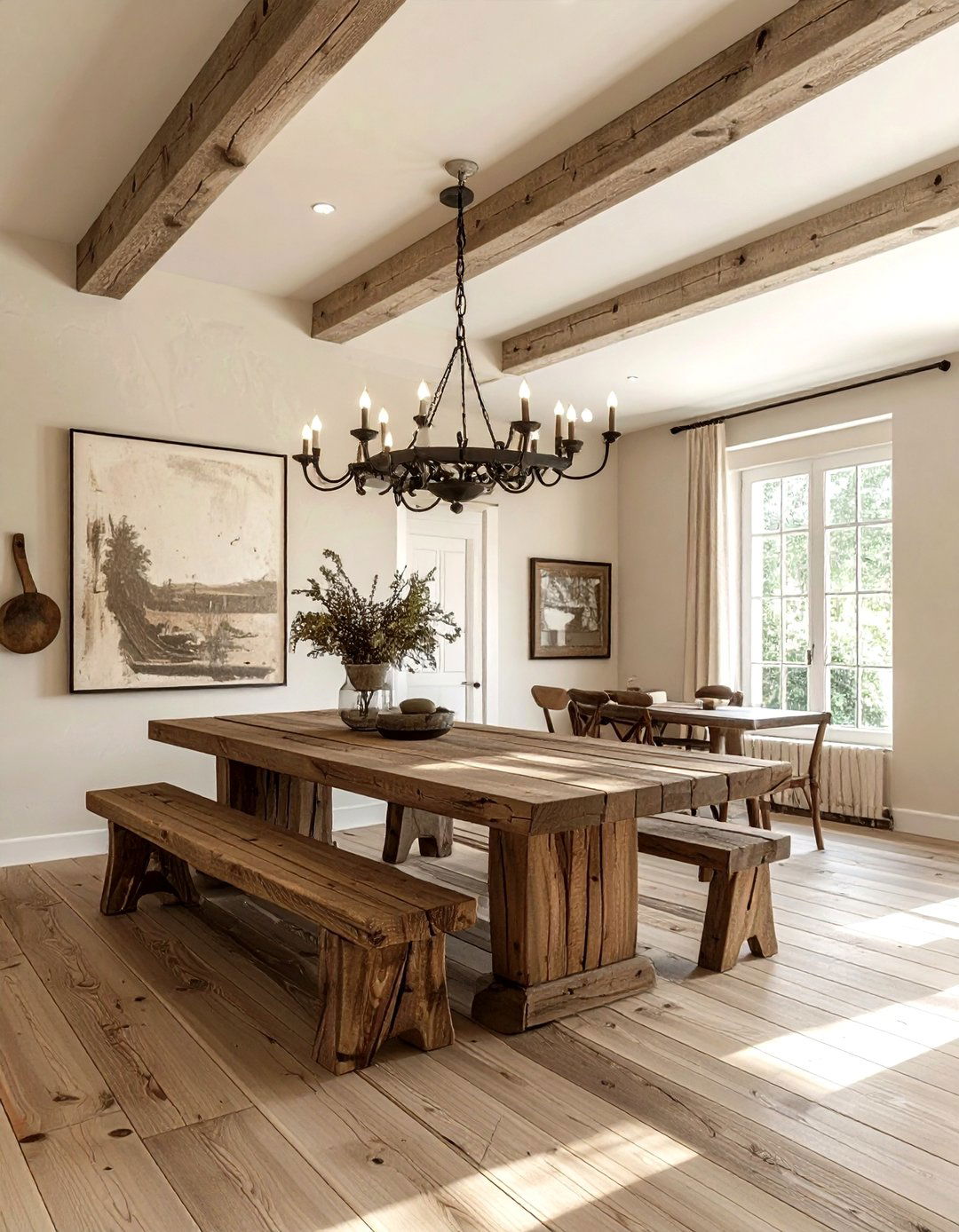 Rustic Dining Room - 30 clutter-free dining room ideas