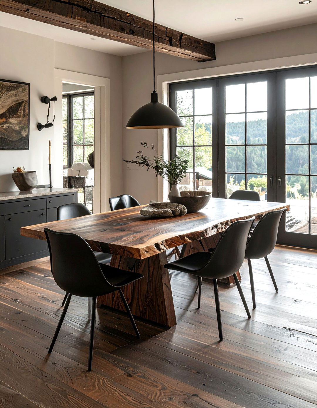 Rustic Dining Room - 30 streamlined dining room ideas