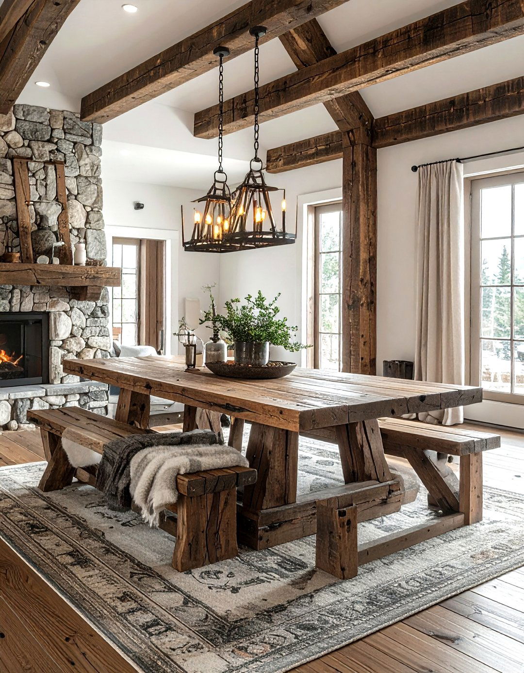 Rustic Dining Room - 30 stylist dining room ideas
