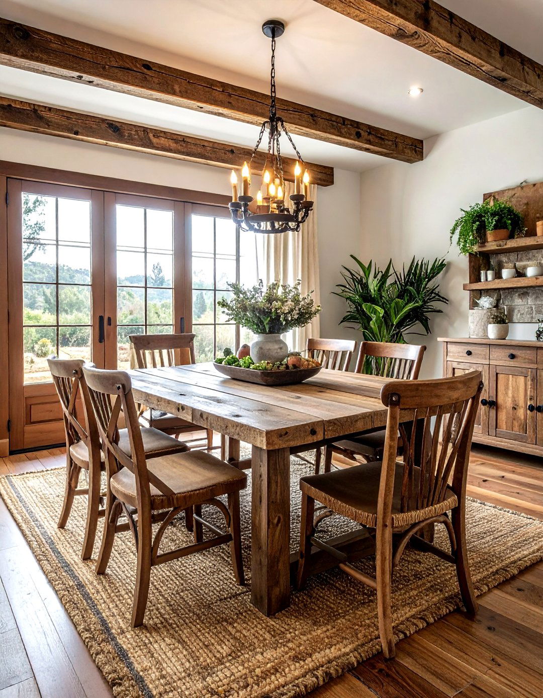 Rustic Dining Room - 30 cozy evening dining room ideas