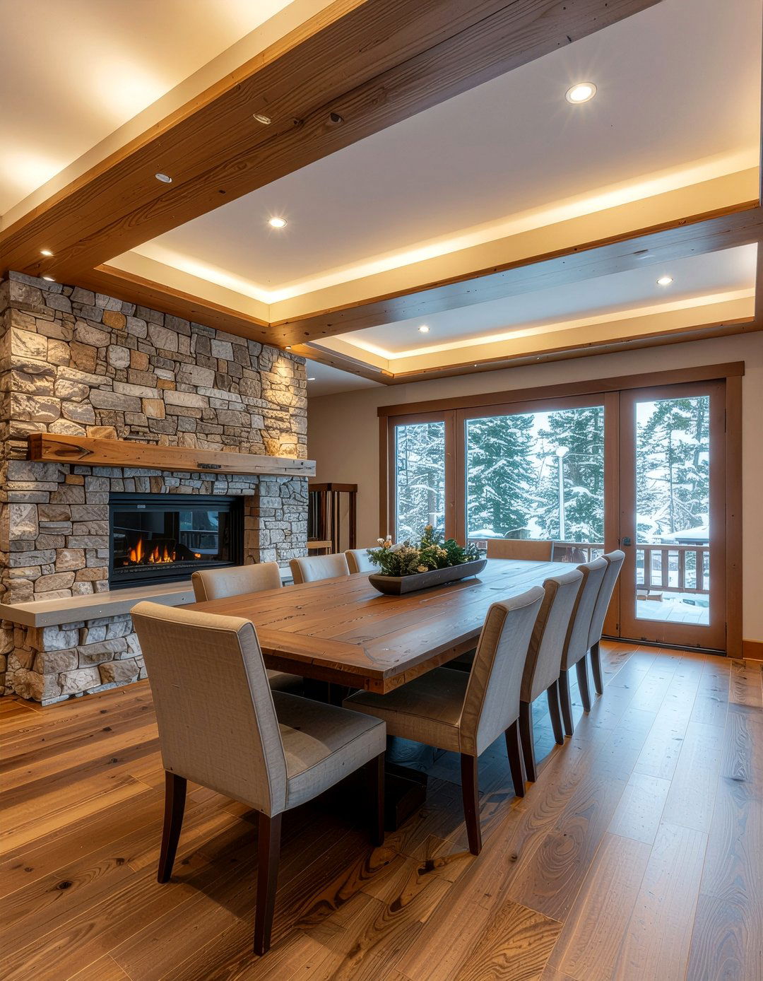 Rustic Dining Room Recessed Lights - 30 dining room recessed lighting ideas