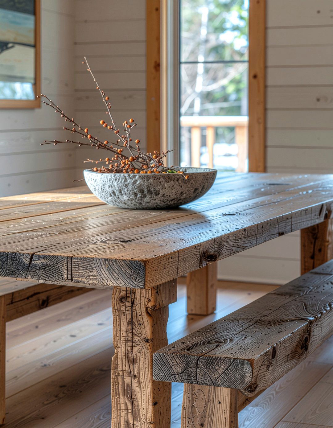 Rustic Dining Room Table - 30 on-trend dining room ideas