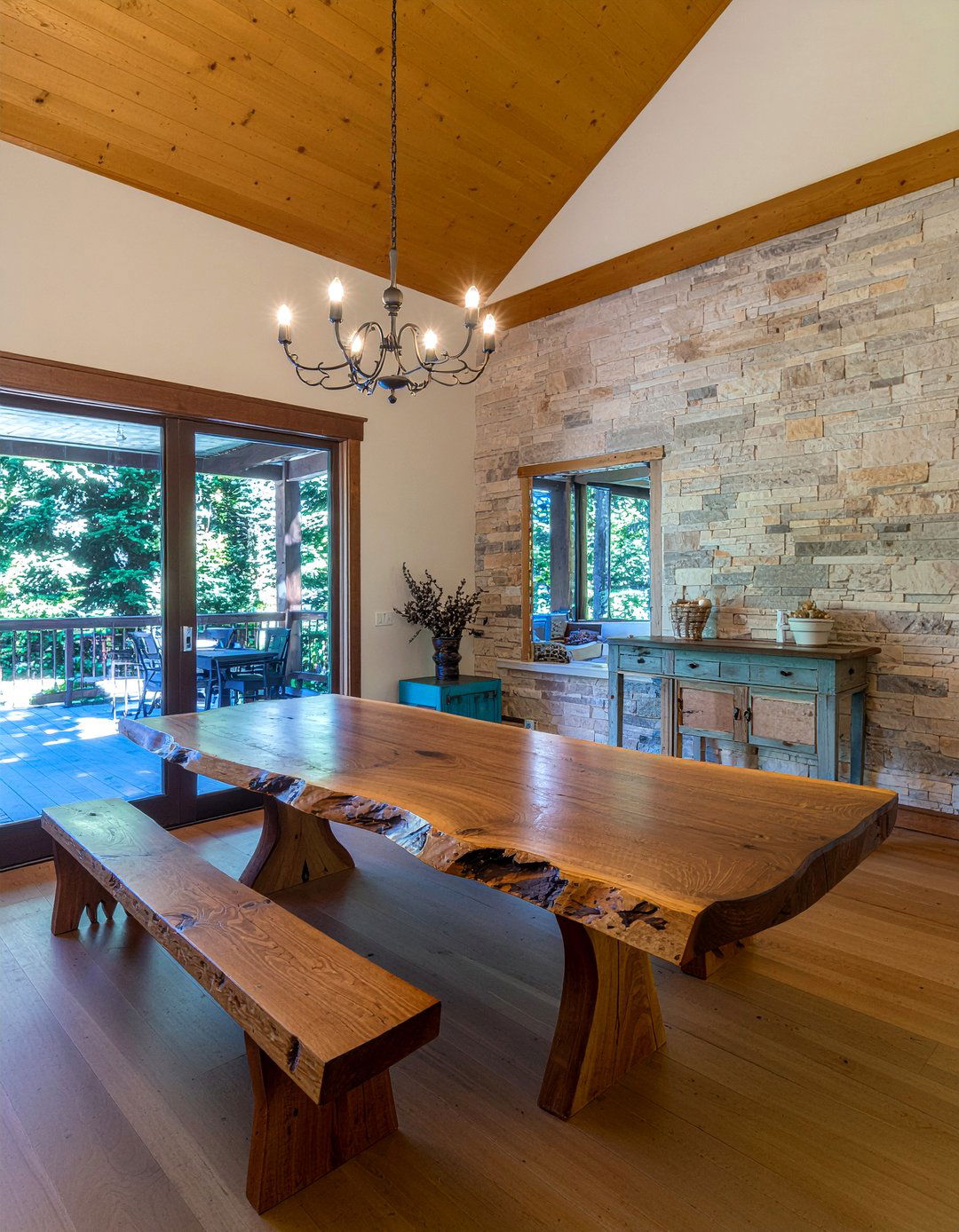 Rustic Dining Room Wood Furniture - 30 great room dining ideas