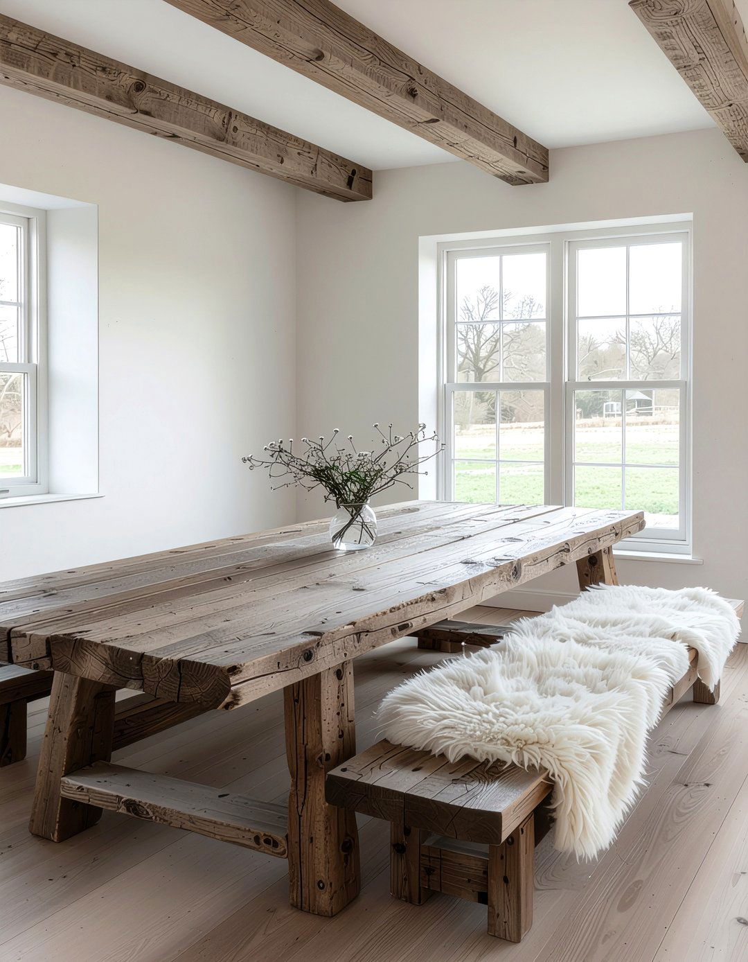 Rustic Dutch Farmhouse Dining - 30 Dutch dining room ideas