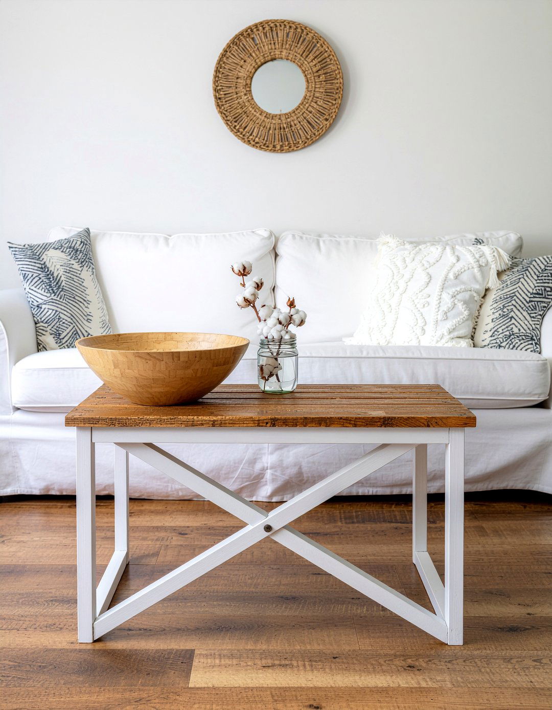 Rustic Farmhouse Coffee Table - 30 living room coffee tables