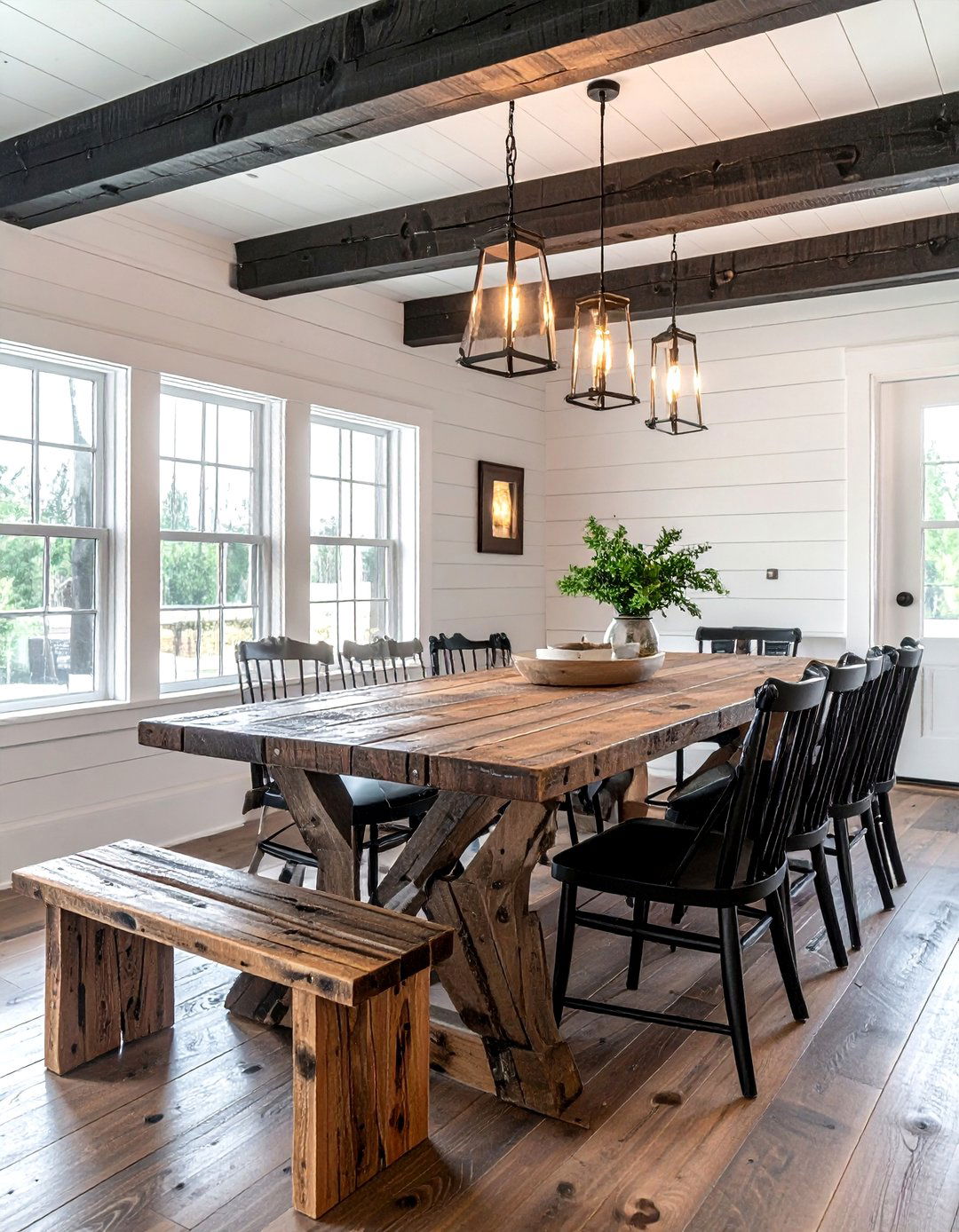 Rustic Farmhouse Dining Room - 30 ultimate dining room ideas