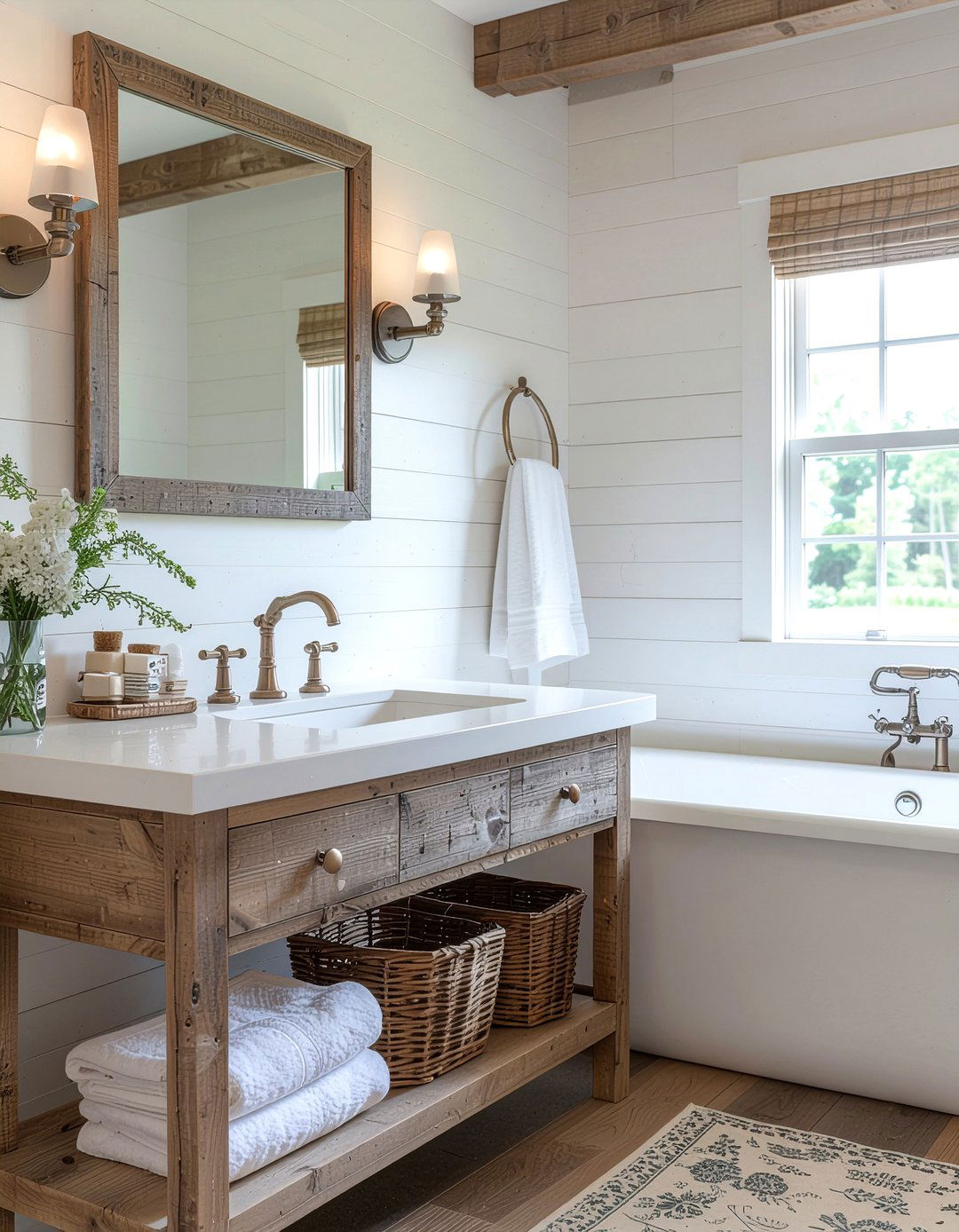 Rustic Girls Bathroom - 30 girls bathroom ideas