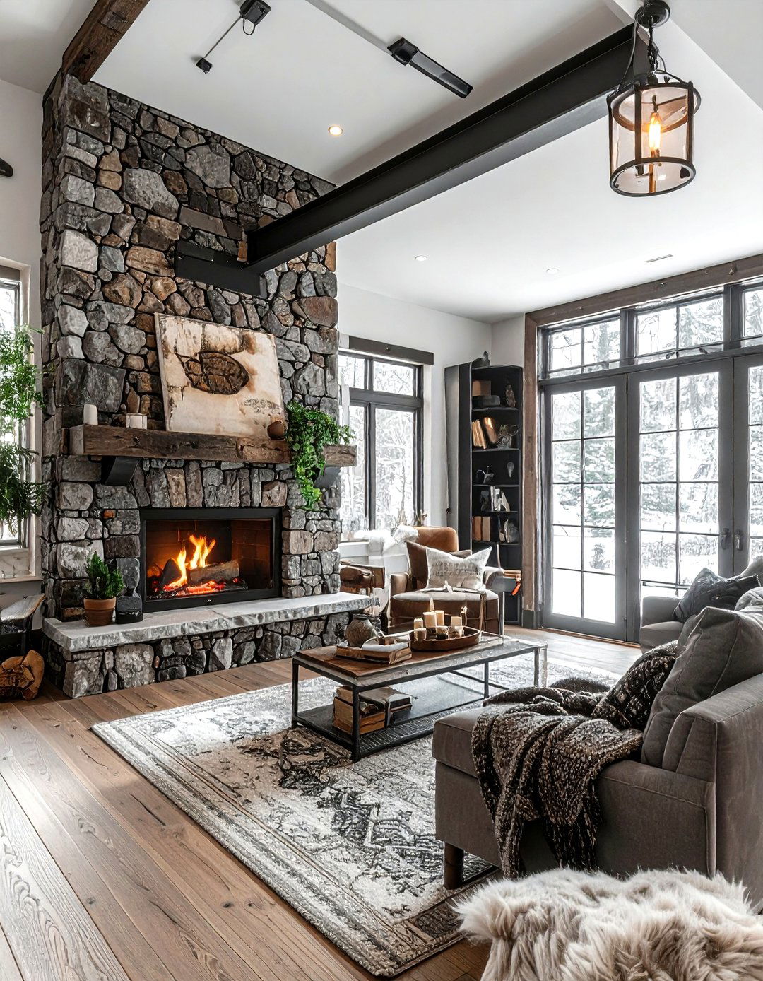 Rustic Industrial Style - 30 industrial home decor ideas