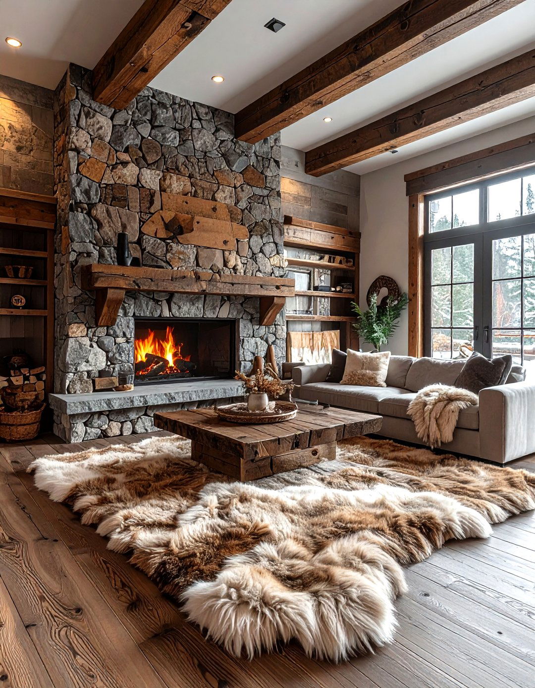 Rustic Interior - 30 living room redesign ideas