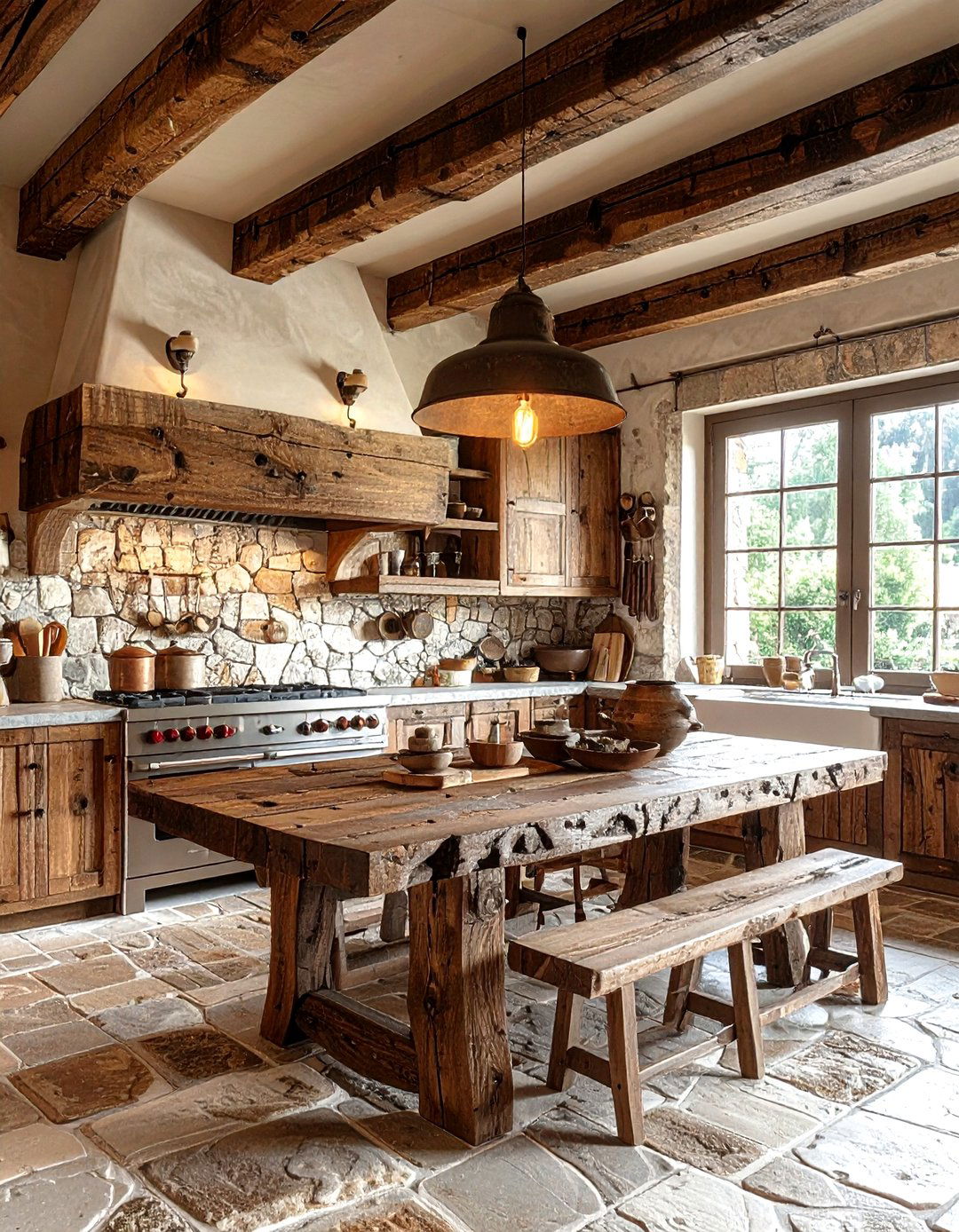 Rustic Kitchen - 30 harmonious kitchen ideas
