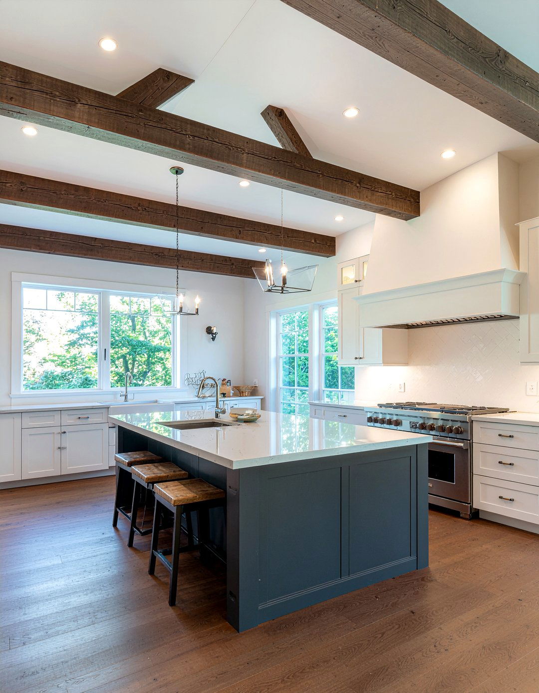 Rustic Kitchen Ceiling Beams - 30 signature kitchen ideas