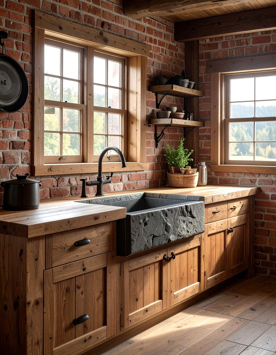 Rustic Kitchen Drop In Sink - 30 drop-in sink kitchen ideas