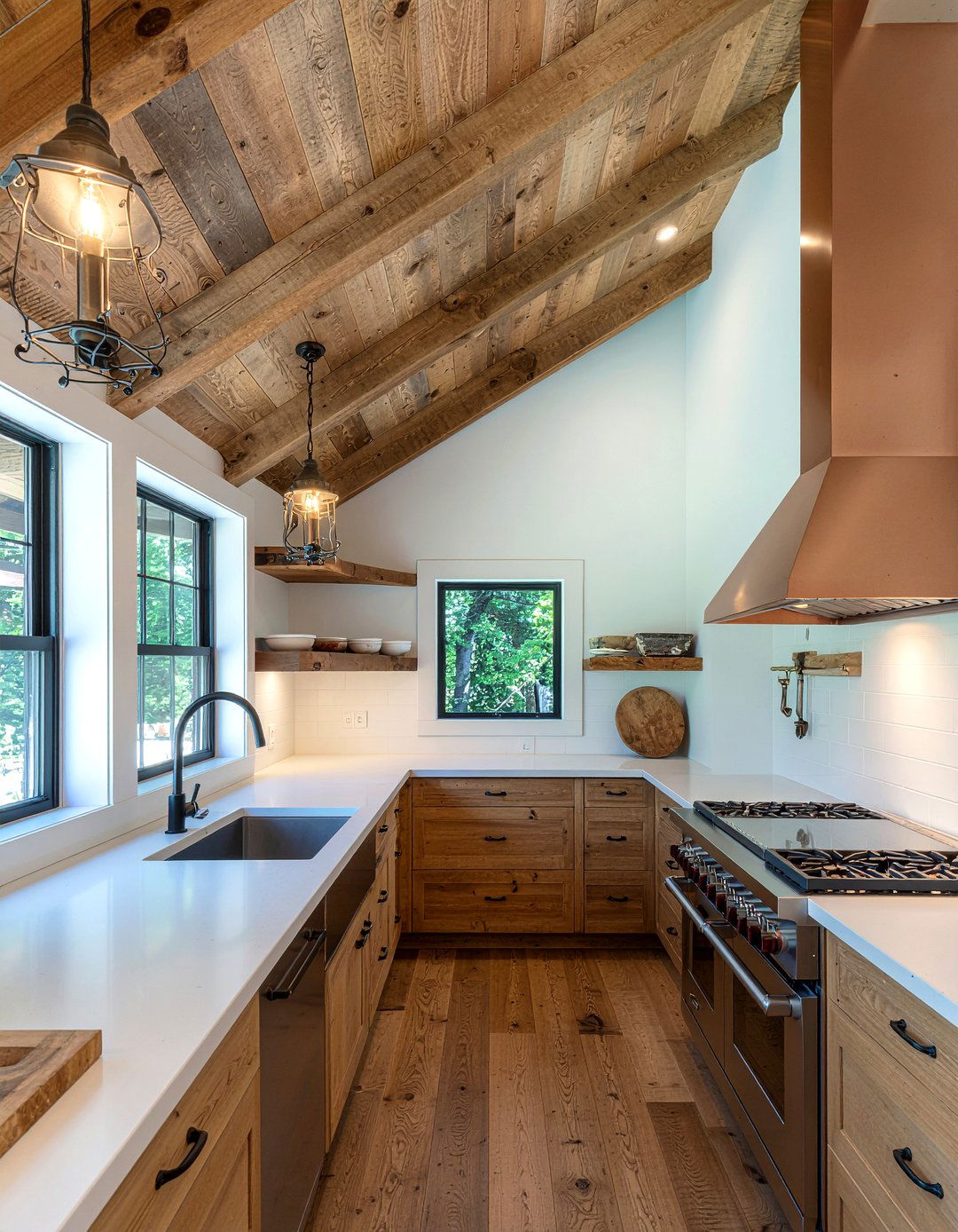 Rustic Kitchen Tray Ceiling - 30 kitchen tray ceiling ideas