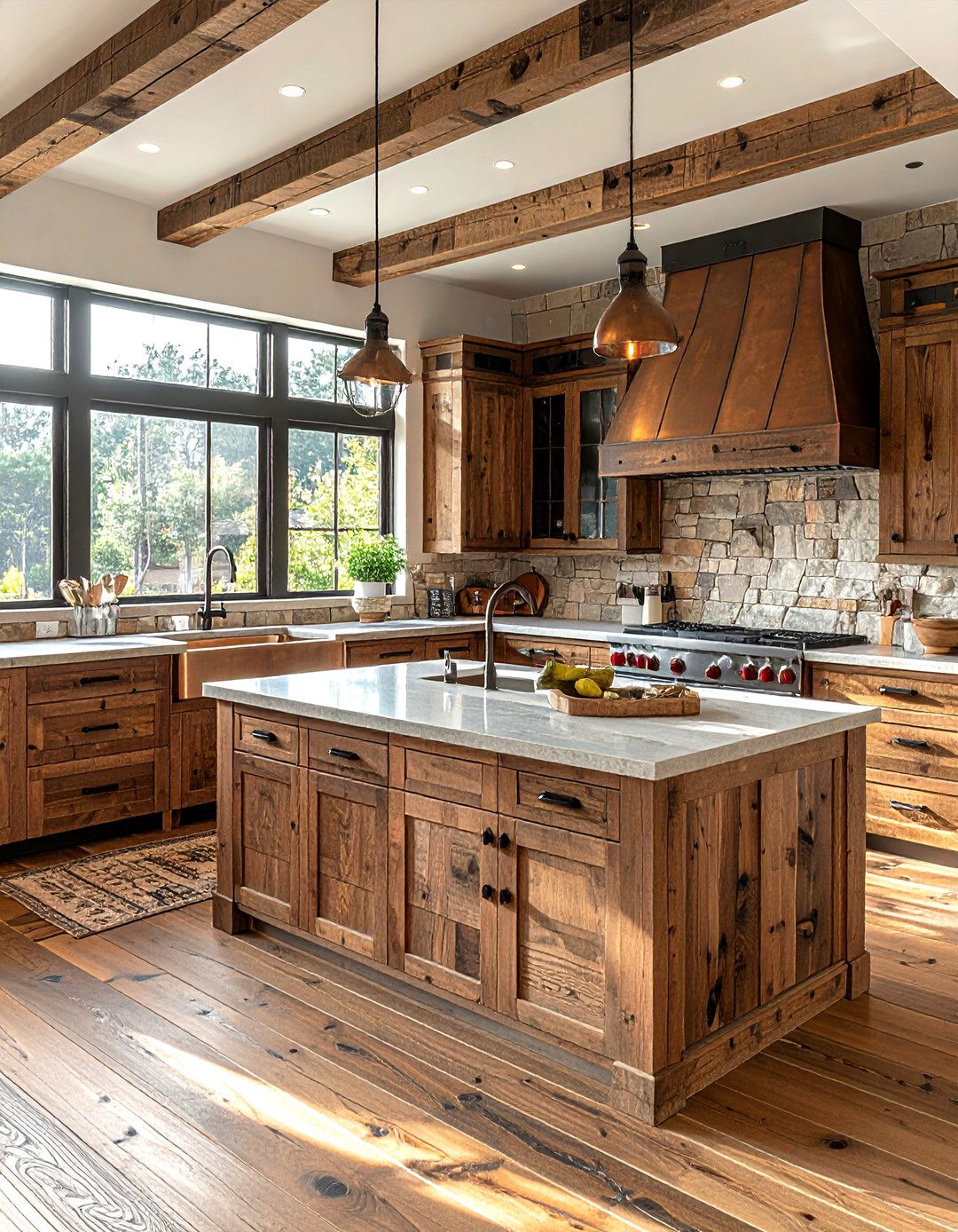 Rustic L shaped kitchen - 30 L-shaped kitchen ideas