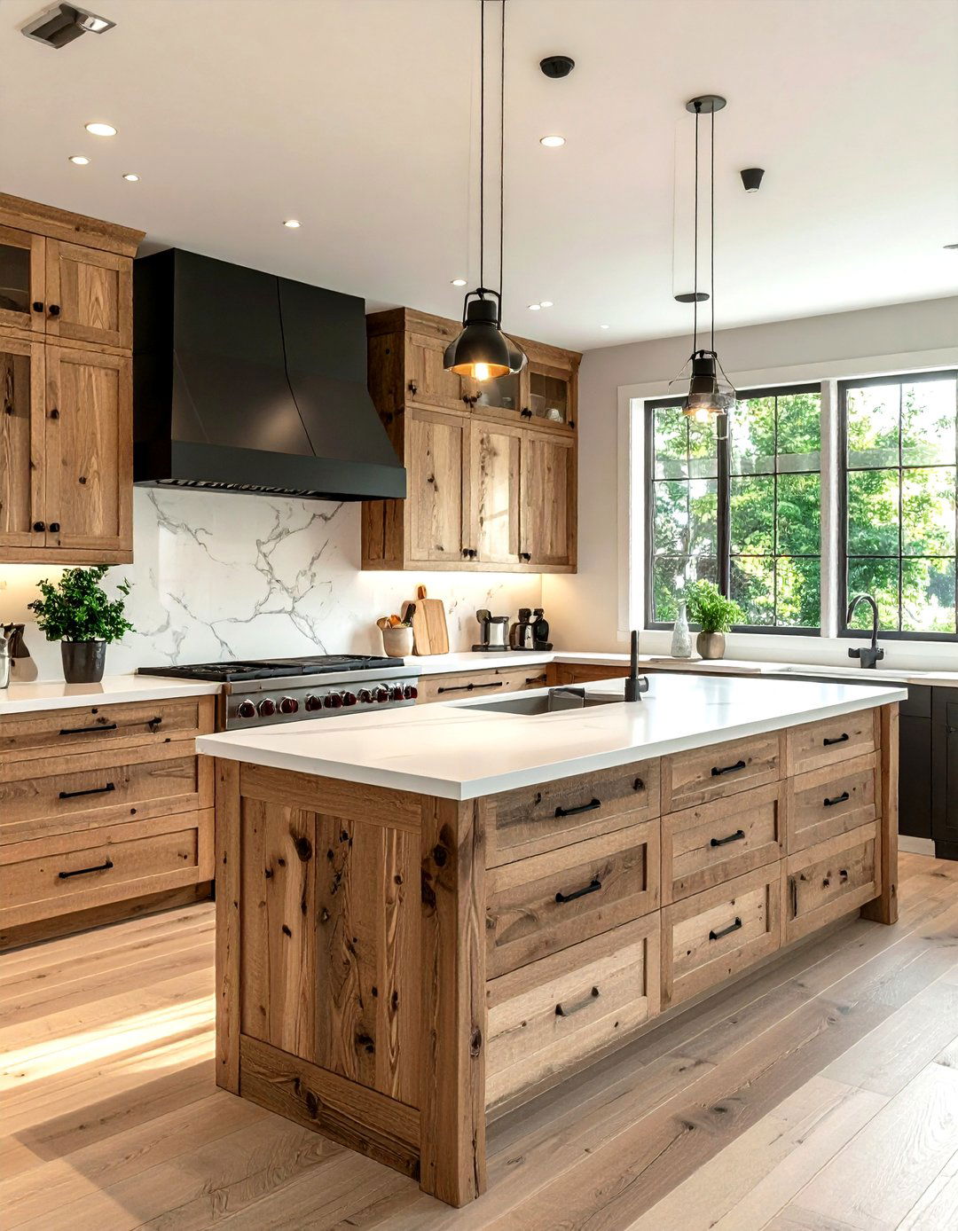 Rustic Light Wood Kitchen - 30 light wood kitchen ideas